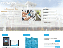 Tablet Screenshot of conasysinc.com